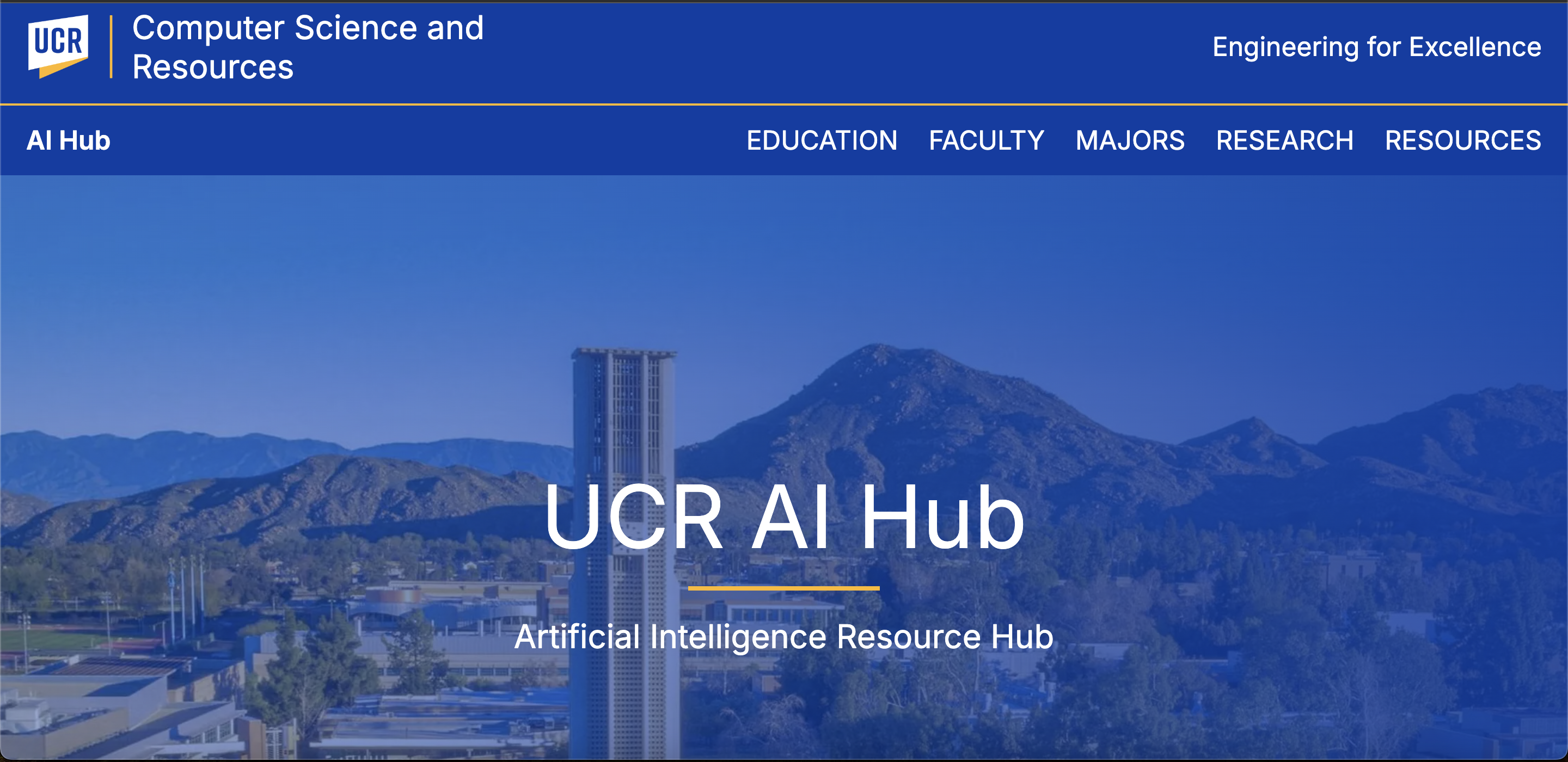 UCR CSE AI Hub